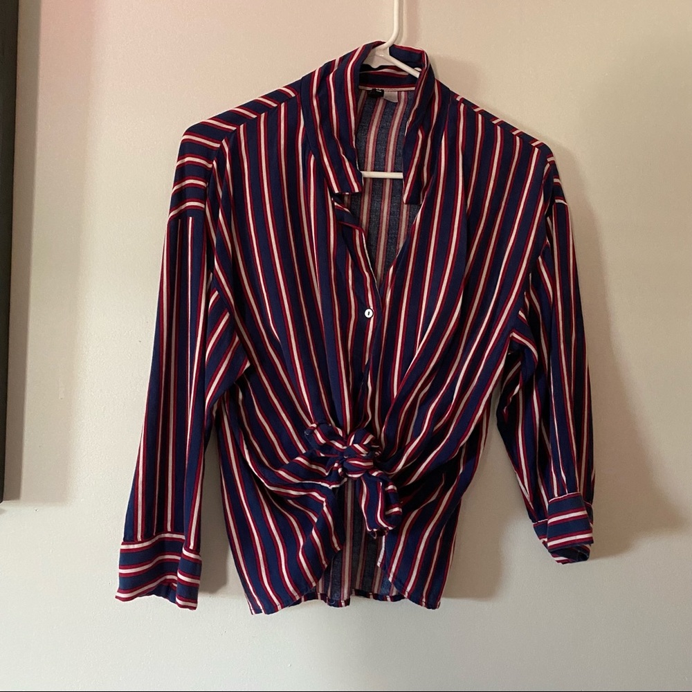 Striped Button Down